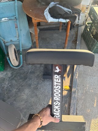 Gimnasio casa con peso