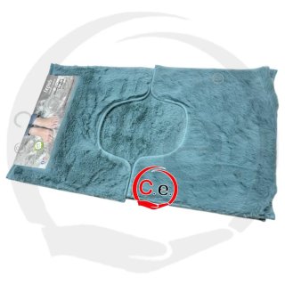 Tris Tappeto bagno morbido grigio
