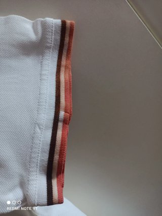 Polo blanco Livergy hombre talla M