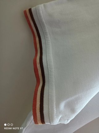 Polo blanco Livergy hombre talla M
