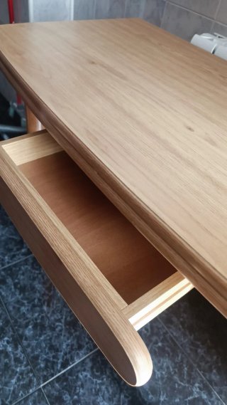 Mesa de cocina extensible madera