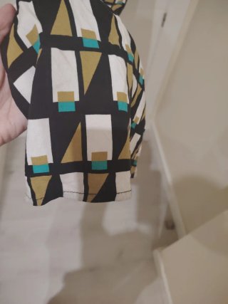 Vestido largo estampado verano