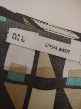 Vestido largo estampado verano