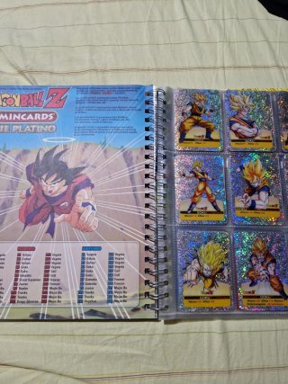 Album Lamicards Dragon Ball Z Serie Platino