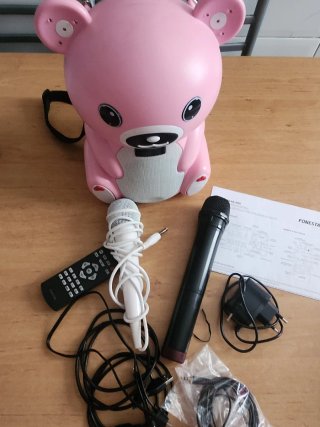 Karaoke Infantil Oso Rosa
