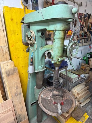 Taladro de columna industrial