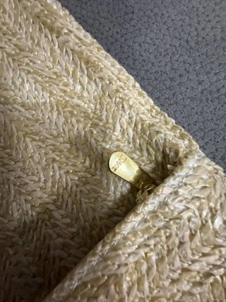 Pochette paglia Dior