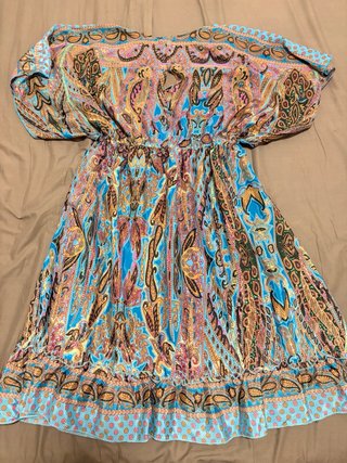 Vestido Verano Estampado Talla M/L