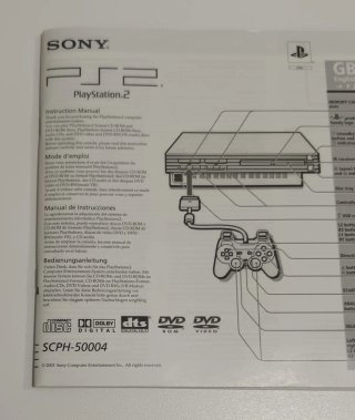 Manual Instrucciones Playstation 2 SCPH-50004