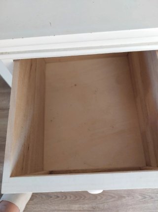 Cajonera mesita de noche pequeña de madera