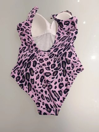 Roidal costume intero animalier rosa