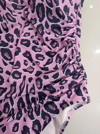 Roidal costume intero animalier rosa