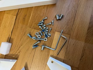 Escritorio Ikea Blanco TROTTEN