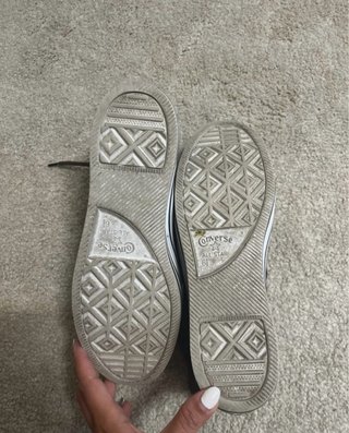 Converse plataforma marrones y blancas