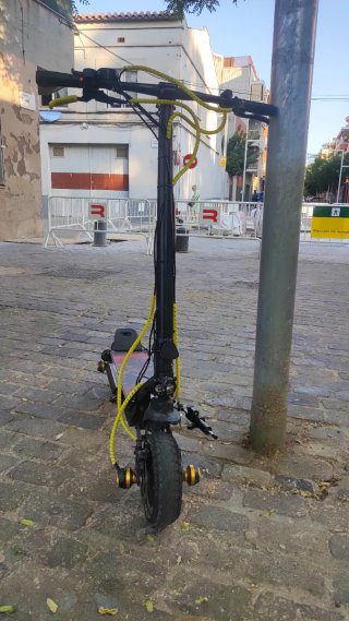 Patinete eléctrico modificado