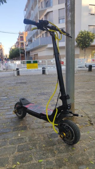 Patinete eléctrico modificado