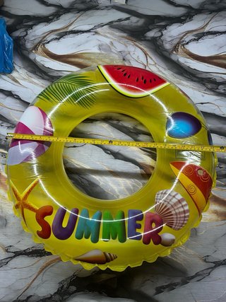 Salvagente gonfiabile giallo 70cm