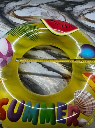 Salvagente gonfiabile giallo 70cm