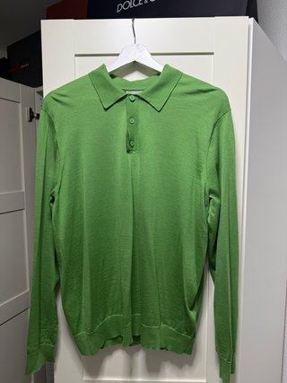 Jersey de lana verde