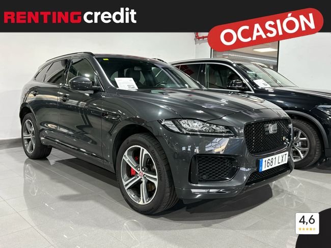 Jaguar F-Pace Jaguar F-Pace 3.0 D S 4WD Aut. 300Hp ... Pano LED-Xenon Navi Sport-Leather Camera KeylessGo Klima PDC - foto 1