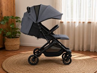 Silla de paseo gris