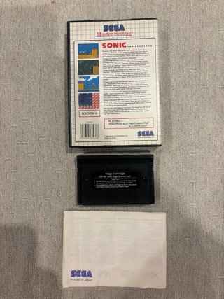 Sonic The Hedgehog - Sega Master System