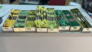 LIQUIDACION/ Madejas para bordar y coser