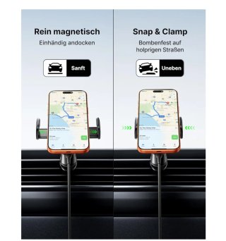 Caricatore wireless per auto INI Qi. Nuovo.