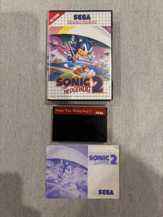Sonic 2 The Hedgehog - SEGA Master System