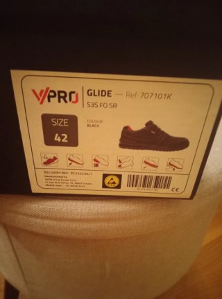 Zapatos Seguridad VPRO Talla 42 Nuevos SIN USO