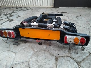 Portabicicletas para bola de remolque