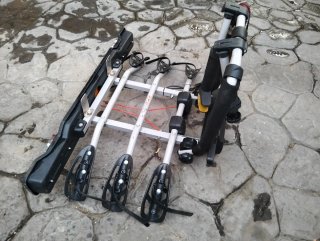 Portabicicletas para bola de remolque