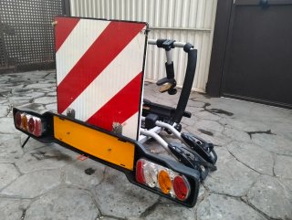Portabicicletas para bola de remolque