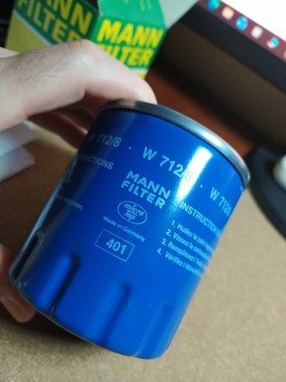 Filtro de aceite MANN W712/8