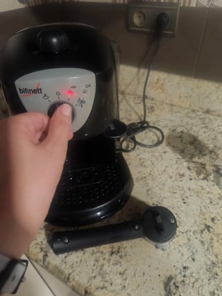 Cafetera Espresso Bifinett Negra