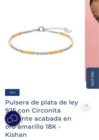 Pulsera Luxenter Oro y Plata