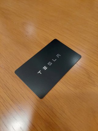 Cartão Chave Tesla Original