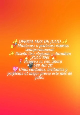 Manicura y pedicura