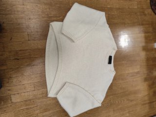 Jersey de punto beige talla única
