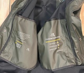 Impermeable chubasquero Scotta Hombre Talla M
