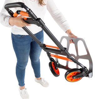 CARRETILLA ACERO PLEGABLE PALA DE ALUMINIO 100KG
