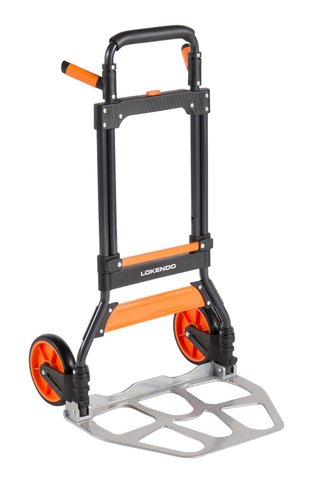 CARRETILLA ACERO PLEGABLE PALA DE ALUMINIO 100KG