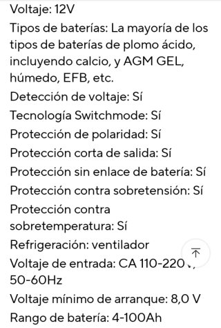 Cargador batería coche y moto