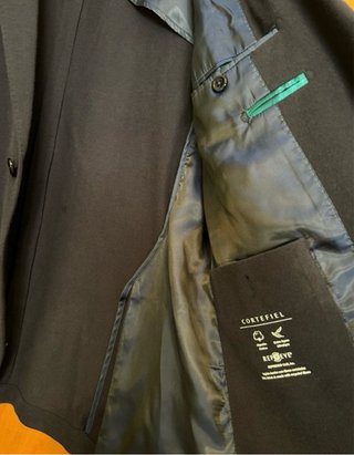 Chaqueta americana azul