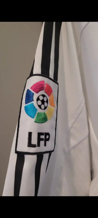 Camiseta Retro Real Madrid Adidas Blanca