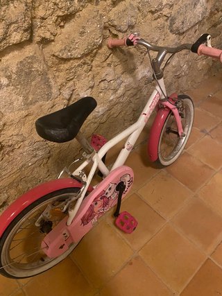 Bicicleta niña rosa BTWIN
