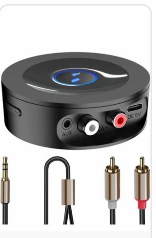 Receptor Bluetooth Audio Negro/Azul