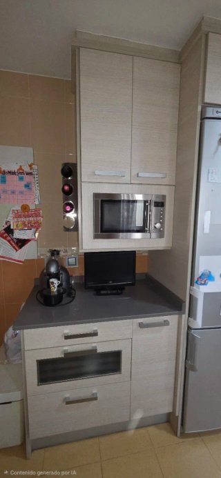Muebles de cocina madera y metal