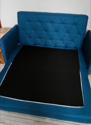 Sofá Cama Conforama Azul