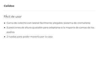 Minicuna Safety 1st Calidoo
